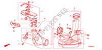 CHAMBRE DE RESONANCE(3.5L) pour Honda ACCORD 3.5EX 4 Portes 5 vitesses automatique 2011