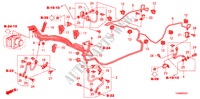 CONDUITES DE FREIN(VSA)(LH) pour Honda ACCORD 3.5EX 4 Portes 5 vitesses automatique 2011