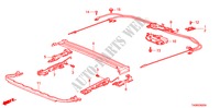 COULISSANTS DE TOIT pour Honda ACCORD 3.5SIR 4 Portes 5 vitesses automatique 2011