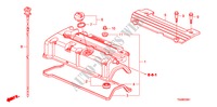COUVERCLE DE CULASSE(2.4L) pour Honda ACCORD VTI 4 Portes 5 vitesses automatique 2010