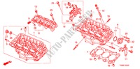 CULASSE DE CYLINDRE AVANT(3.5L) pour Honda ACCORD 3.5EX 4 Portes 5 vitesses automatique 2011