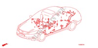 FAISCEAU DES FILS(2)(RH) pour Honda ACCORD VTI-L 4 Portes 5 vitesses automatique 2008