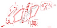 GARNITURE DE MONTANT(LH) pour Honda ACCORD 2.0EX 4 Portes 5 vitesses manuelles 2011
