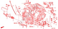 JAUGE DE NIVEAU D'HUILE/TUYAU ATF(V6) pour Honda ACCORD 3.5 4 Portes 5 vitesses automatique 2010