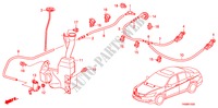LAVE GLACE DE PARE BRISE(KD) pour Honda ACCORD 2.4 4 Portes 5 vitesses automatique 2010