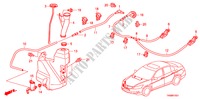 LAVE GLACE DE PARE BRISE(KU/KW) pour Honda ACCORD 3.5SIR 4 Portes 5 vitesses automatique 2011