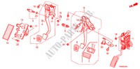 PEDALE(LH) pour Honda ACCORD 2.0EX 4 Portes 5 vitesses automatique 2011