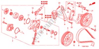 POMPE P.S./SUPPORT(3.5L) pour Honda ACCORD 3.5SIR 4 Portes 5 vitesses automatique 2011