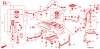 RESERVOIR A CARBURANT(KU/KW) pour Honda ACCORD 2.0EX 4 Portes 5 vitesses manuelles 2011