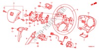 VOLANT DE DIRECTION(SRS) pour Honda ACCORD 2.0EX 4 Portes 5 vitesses manuelles 2010