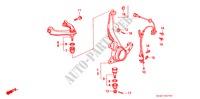 ARTICULATION pour Honda BALLADE 150I 4 Portes 4 vitesses automatique 1998