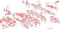 COLLECTEUR D'ADMISSION(5) pour Honda BALLADE 160I VTEC 4 Portes 5 vitesses manuelles 1998