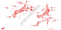COMP. DE SIEGE AV. (G.)(1) pour Honda BALLADE 150I 4 Portes 5 vitesses manuelles 1999