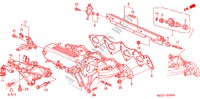 COLLECTEUR D'ADMISSION(5) pour Honda BALLADE 160I VTEC 4 Portes 5 vitesses manuelles 2000