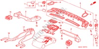 CONDUIT(RH) pour Honda CIVIC EXI-S 4 Portes 4 vitesses automatique 2000
