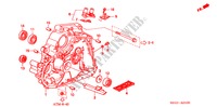 CONVERTISSEUR DE COUPLE(1) pour Honda CIVIC EX 4 Portes 4 vitesses automatique 2000