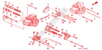CORPS ASSISTE(1) pour Honda BALLADE 160I 4 Portes 4 vitesses automatique 2000
