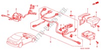 UNITE SRS(LH) pour Honda CIVIC VTI 4 Portes 4 vitesses automatique 2000