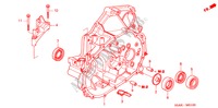 CARTER D'EMBRAYAGE pour Honda CIVIC 1.6LS 4 Portes 5 vitesses manuelles 2003
