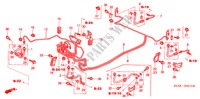 CONDUITES DE FREIN(ABS)(LH)(1) pour Honda CIVIC VTI-S 4 Portes 4 vitesses automatique 2004