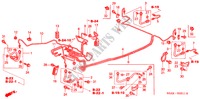 CONDUITES DE FREIN(ABS)(LH)(2) pour Honda CIVIC 1.6ES 4 Portes 4 vitesses automatique 2001