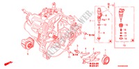 DEBRAYAGE pour Honda CIVIC 1.6LS 4 Portes 5 vitesses manuelles 2004