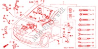 FAISCEAU DES FILS(LH) pour Honda CITY S 4 Portes full automatique 2004