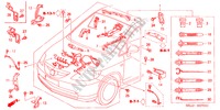 FAISCEAU DES FILS(RH) pour Honda CITY V 4 Portes full automatique 2005