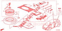 KIT DE ROUE DE TREMPE pour Honda CIVIC 1.4 EXECUTIVE 5 Portes 6 vitesses manuelles 2012