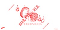 DIFFERENTIEL pour Honda CIVIC 1.4 EXECUTIVE TUNER LESS 5 Portes 6 vitesses manuelles 2014