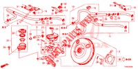 MAITRE CYLINDRE DE FREIN/ALIMENTATION PRINCIPALE (LH) pour Honda CIVIC 1.4 EXECUTIVE TUNER LESS 5 Portes 6 vitesses manuelles 2014