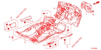 TAPIS DE SOL pour Honda CIVIC 1.4 EXECUTIVE TUNER LESS 5 Portes 6 vitesses manuelles 2014
