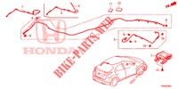ANTENNE (LH) pour Honda CIVIC DIESEL 1.6 EXECUTIVE 5 Portes 6 vitesses manuelles 2015