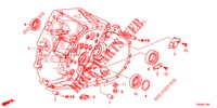 CARTER D'EMBRAYAGE (DIESEL) pour Honda CIVIC DIESEL 1.6 EXECUTIVE EURO 6 5 Portes 6 vitesses manuelles 2015