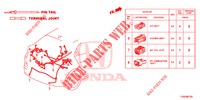 CONNECTEUR ELECTRIQUE (ARRIERE) pour Honda CIVIC DIESEL 1.6 EXECUTIVE EURO 6 5 Portes 6 vitesses manuelles 2015