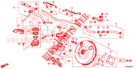 MAITRE CYLINDRE DE FREIN/ALIMENTATION PRINCIPALE (DIESEL) (LH) pour Honda CIVIC DIESEL 1.6 EXECUTIVE EURO 6 5 Portes 6 vitesses manuelles 2015
