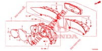 COMPTEUR pour Honda CIVIC DIESEL 1.6 EXECUTIVE 5 Portes 6 vitesses manuelles 2013