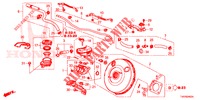MAITRE CYLINDRE DE FREIN/ALIMENTATION PRINCIPALE (DIESEL) (LH) pour Honda CIVIC DIESEL 1.6 EXECUTIVE 5 Portes 6 vitesses manuelles 2013