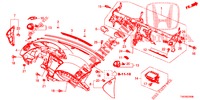 PANNEAU D'INSTRUMENT (LH) pour Honda CIVIC DIESEL 1.6 EXECUTIVE 5 Portes 6 vitesses manuelles 2013