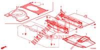 PLANCHER ARRIERE pour Honda CIVIC DIESEL 1.6 EXECUTIVE 5 Portes 6 vitesses manuelles 2013