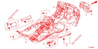 TAPIS DE SOL pour Honda CIVIC DIESEL 1.6 EXECUTIVE 5 Portes 6 vitesses manuelles 2013