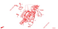 TURBOCOMPRESSEUR (DIESEL) (1.6L) pour Honda CIVIC DIESEL 1.6 EXECUTIVE 5 Portes 6 vitesses manuelles 2013
