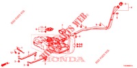 TUYAU DE REMPLISSAGE DE CARBURANT (DIESEL) pour Honda CIVIC DIESEL 1.6 EXECUTIVE 5 Portes 6 vitesses manuelles 2013