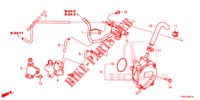 TUYAU D'INSTALLATION/POMPE A VIDE (DIESEL) (1.6L) pour Honda CIVIC DIESEL 1.6 EXECUTIVE 5 Portes 6 vitesses manuelles 2013
