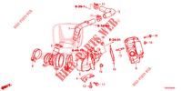 VANNE DE COMMANDE PRESSION ADMISSION (DIESEL) (1.6L) pour Honda CIVIC DIESEL 1.6 EXECUTIVE 5 Portes 6 vitesses manuelles 2013