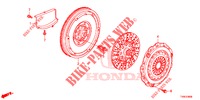 EMBRAYAGE (DIESEL) pour Honda CIVIC DIESEL 1.6 EXECUTIVE 5 Portes 6 vitesses manuelles 2014