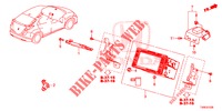 SYSTEME DE NAVIGATION pour Honda CIVIC DIESEL 1.6 EXECUTIVE 5 Portes 6 vitesses manuelles 2014