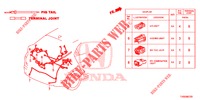 CONNECTEUR ELECTRIQUE (ARRIERE) pour Honda CIVIC 1.8 EXECUTIVE 5 Portes 6 vitesses manuelles 2015