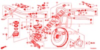 MAITRE CYLINDRE DE FREIN/ALIMENTATION PRINCIPALE (LH) pour Honda CIVIC 1.8 EXECUTIVE 5 Portes 6 vitesses manuelles 2015