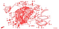 COMPOSANTS CARTER BOITE  VITESSES (1,0 L) pour Honda CIVIC 1.0 ENTRY 5 Portes full automatique 2018